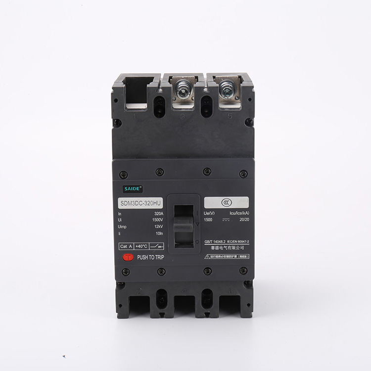 320A DC High Voltage MCCB 2P 3P