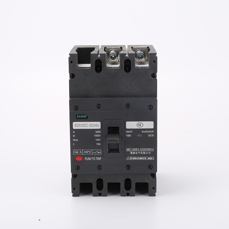 High Capacity 250A DC Mccb 2P 3P