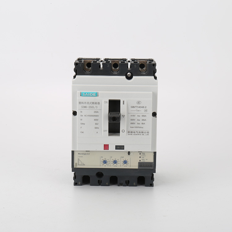 Low Voltage 250A Electric Circuit Breakers